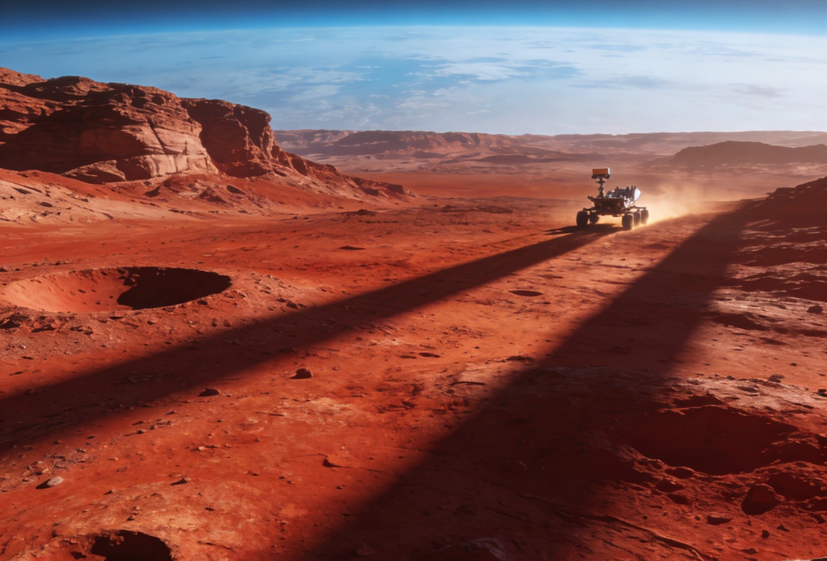 火星探索简史:从望远镜到火星车